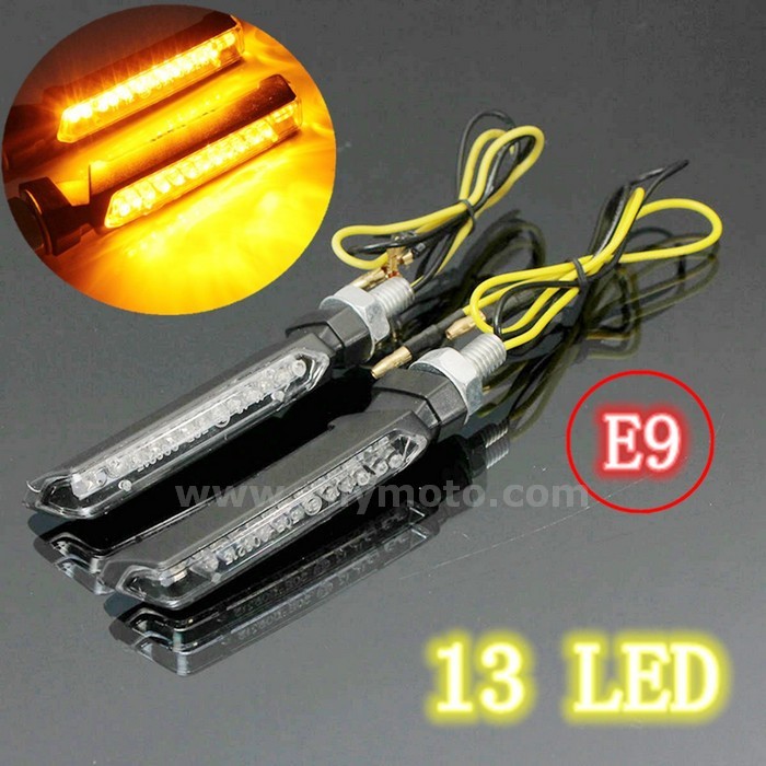 29 2015 2X Amber Led Indicator Light E-Mark Lamp 12V@3